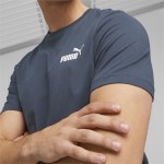 4k Puma 586669-61 Essentials Small Logo Men's -  Dark Night 